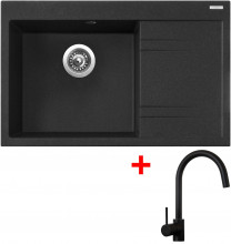 Sinks RIM 780 L Granblack + Vitalia...